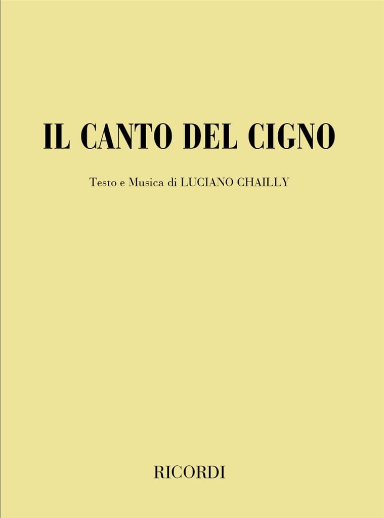 Il Canto Del Cigno